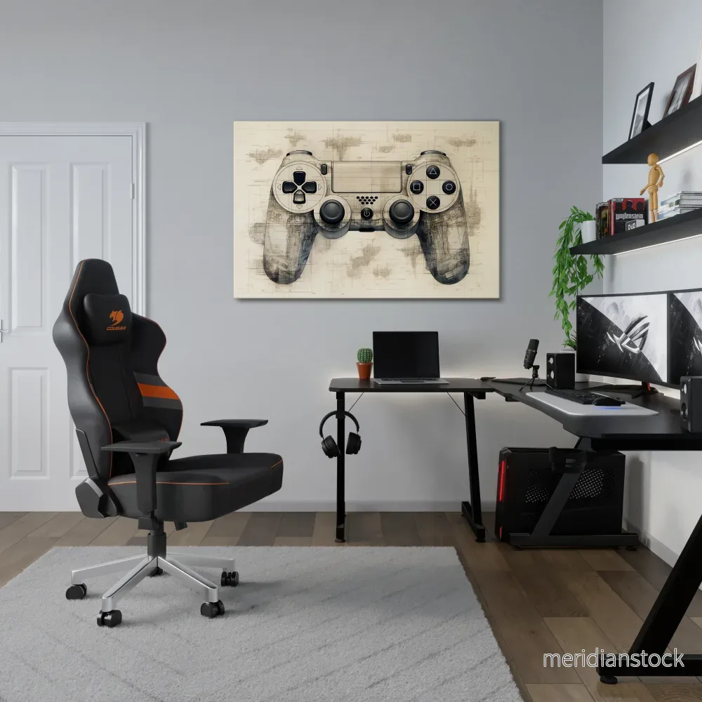 QUANTUM QUEST PAD Horizontal Canvas Print - Bild 2