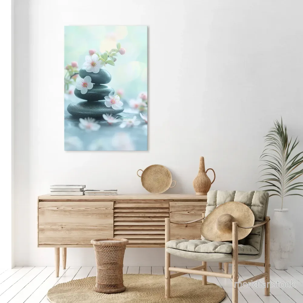 MINDFUL MOMENTS Vertical Canvas Print - Bild 2