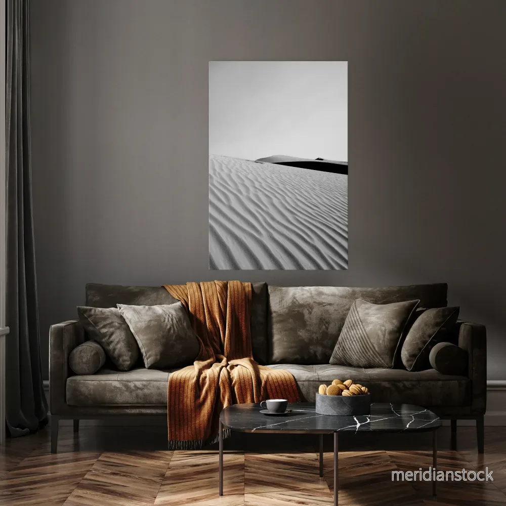 SAND INFINITY Vertical Canvas Print SAND INFINITY Vertical Canvas Print