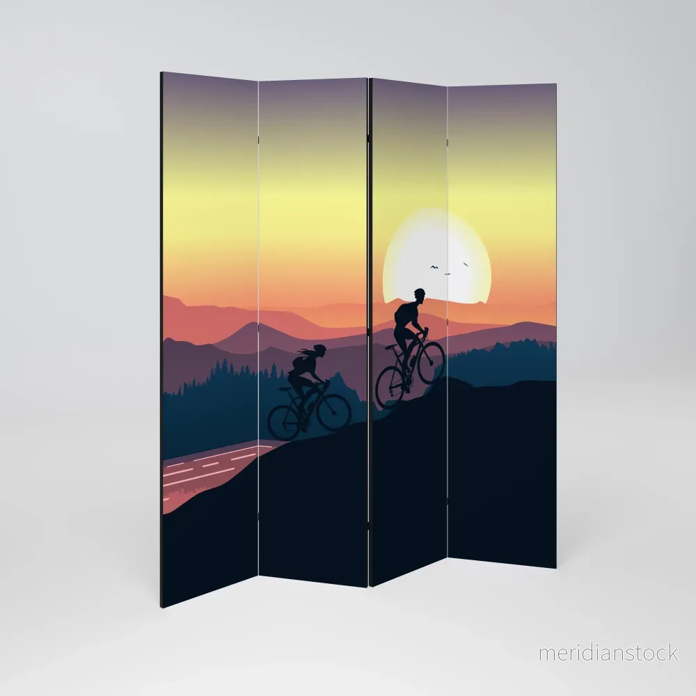 CYCLING HORIZON Rumsavdelare 4 paneler - Bild 2