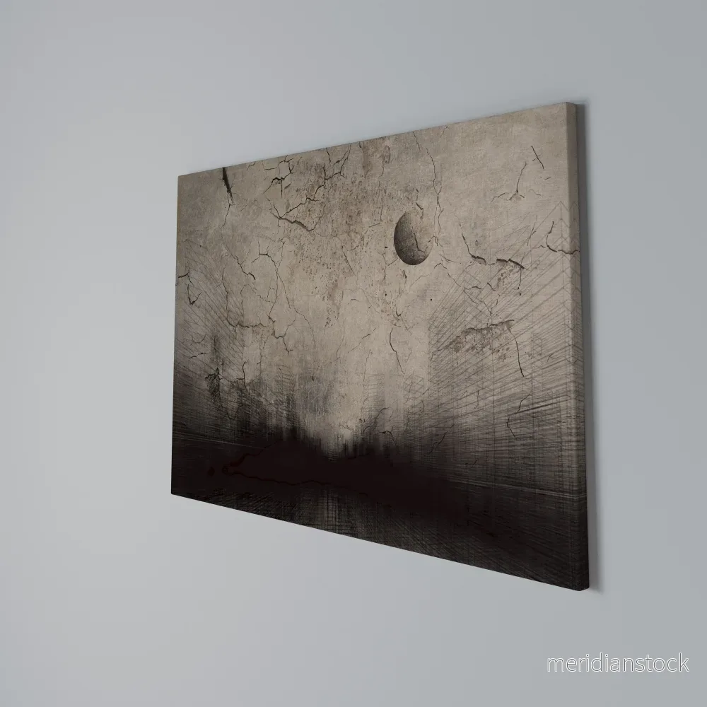MOONBEAM THOUGHTS Horizontal Canvas Print - Bild 3