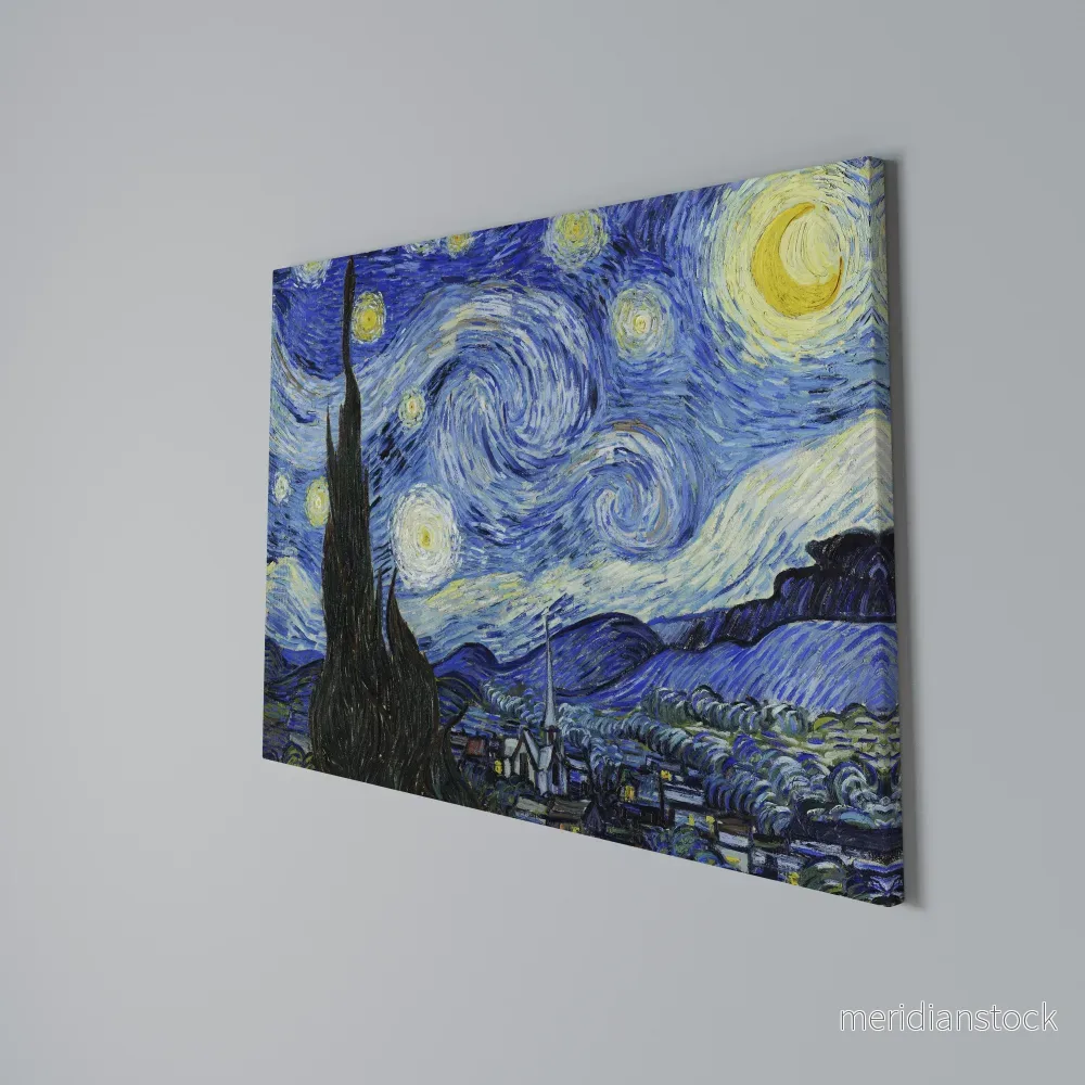 STARRY NIGHT Horizontal Canvas Print - Bild 3