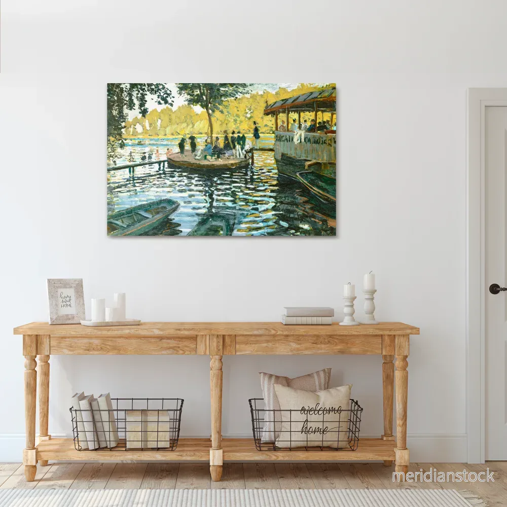 AN OASIS OF JOY Horizontal Canvas Print - Bild 2