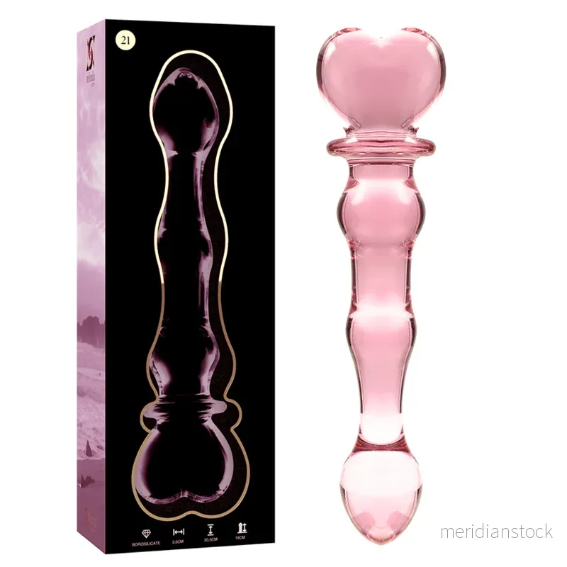 NEBULA SERIES BY IBIZA - MODEL 21 DILDO BOROSILICATE GLASS CLEAR 20.5 CM -O- 3.5 CM - Bild 2
