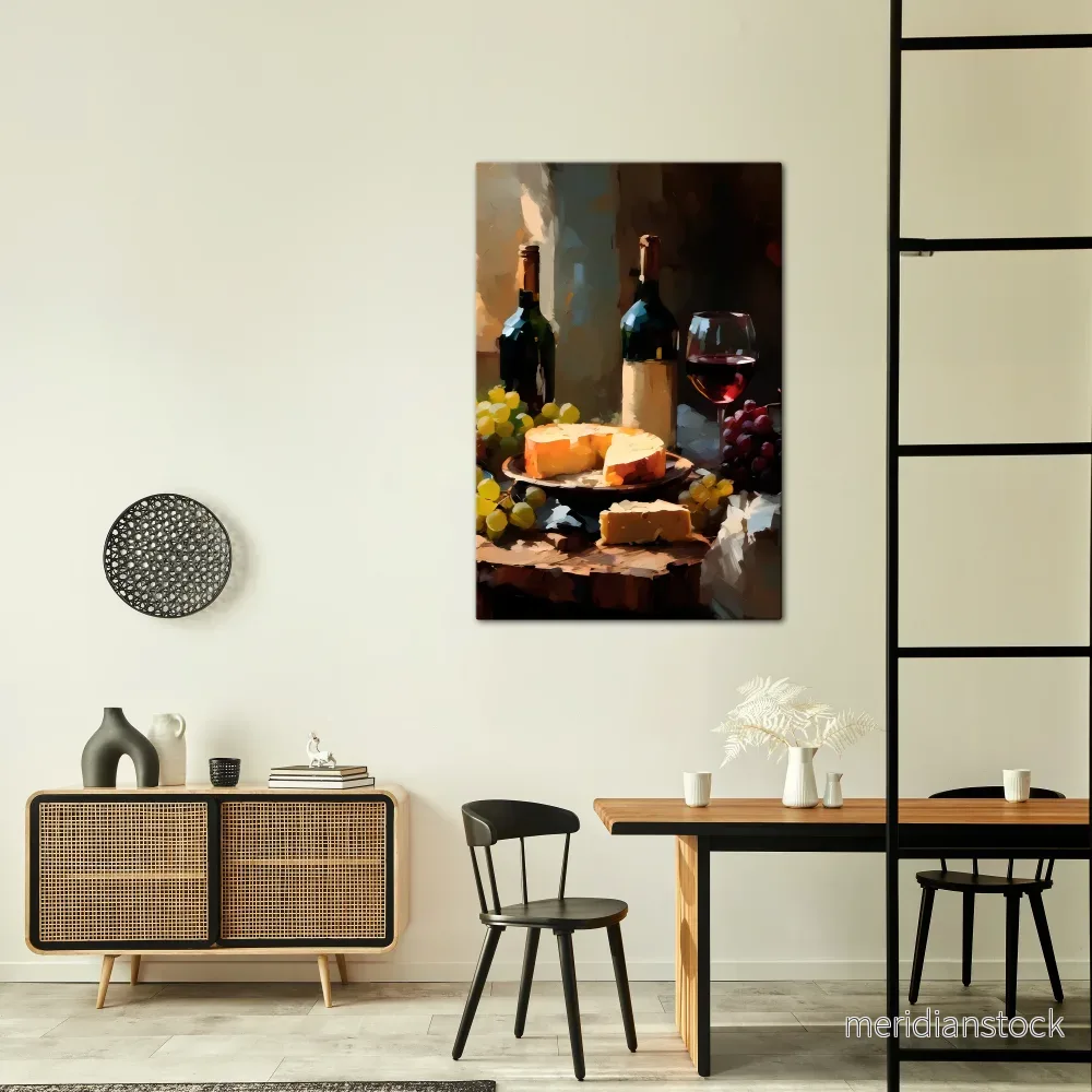 VINTAGE VINEYARD LUXURY Vertical Canvas Print - Bild 2
