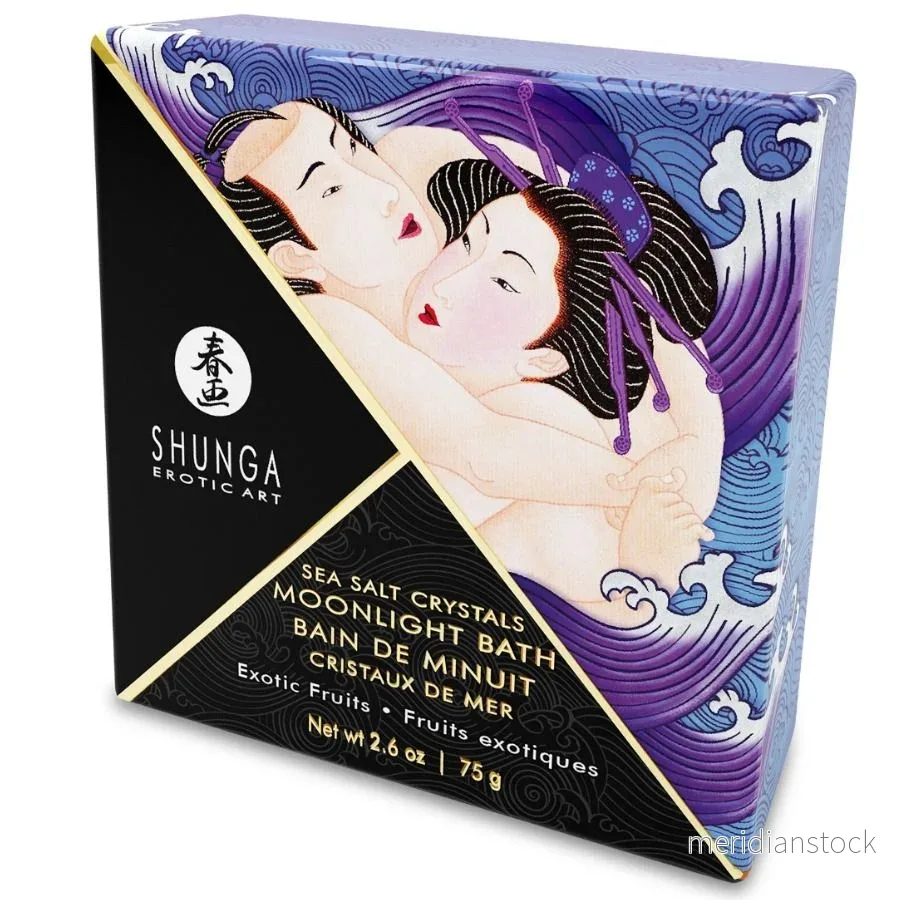SHUNGA - EXOTIC PURPLE FLAVORED BATH SALTS 75 GR - Bild 2