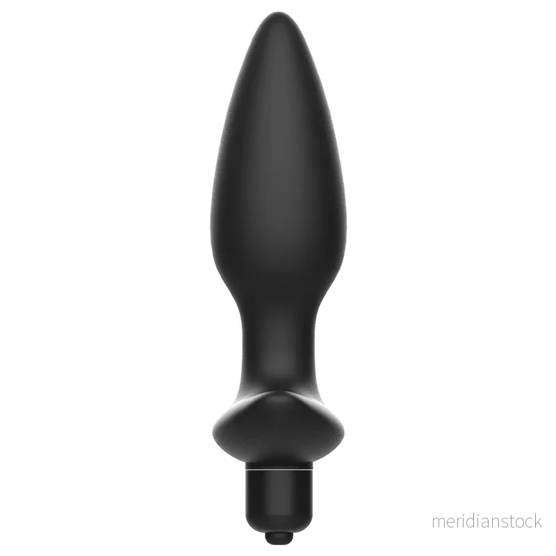 ADDICTED TOYS - MASSAGER PLUG ANAL WITH VIBRATION BLACK - Bild 2