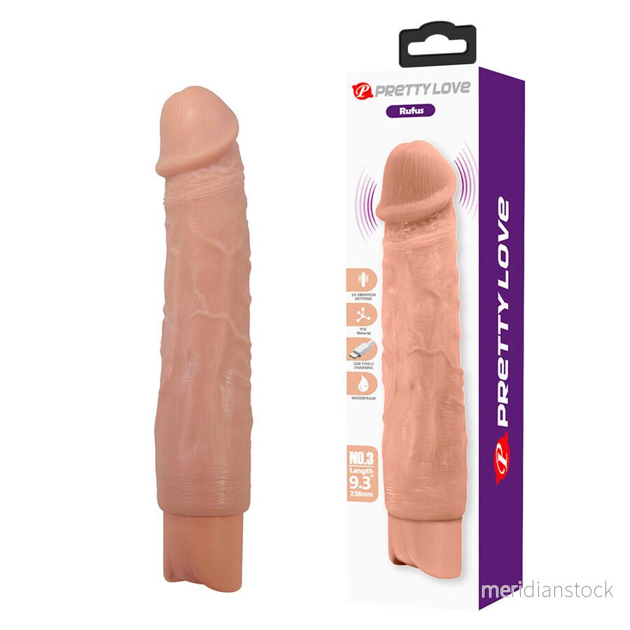 PRETTY LOVE - RUFUS FLEXIBLE REALISTIC VIBRATOR - Bild 2