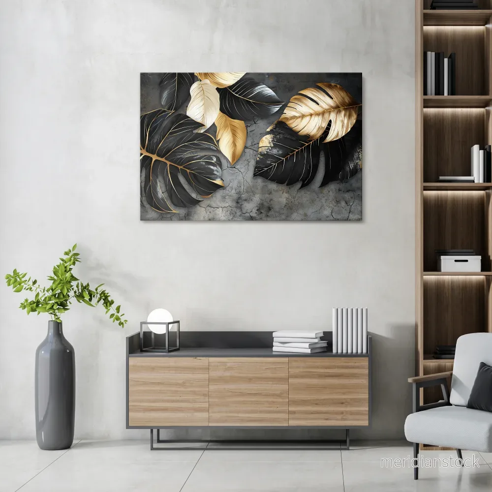 NATURE'S DARK EMBRACE Horizontal Canvas Print - Bild 2