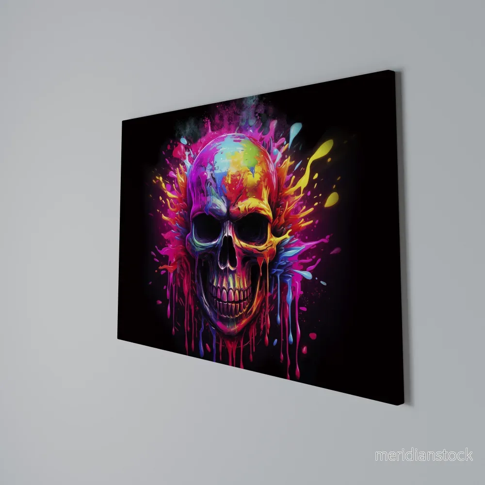 SKULL QUEST Horizontal Canvas Print - Bild 3