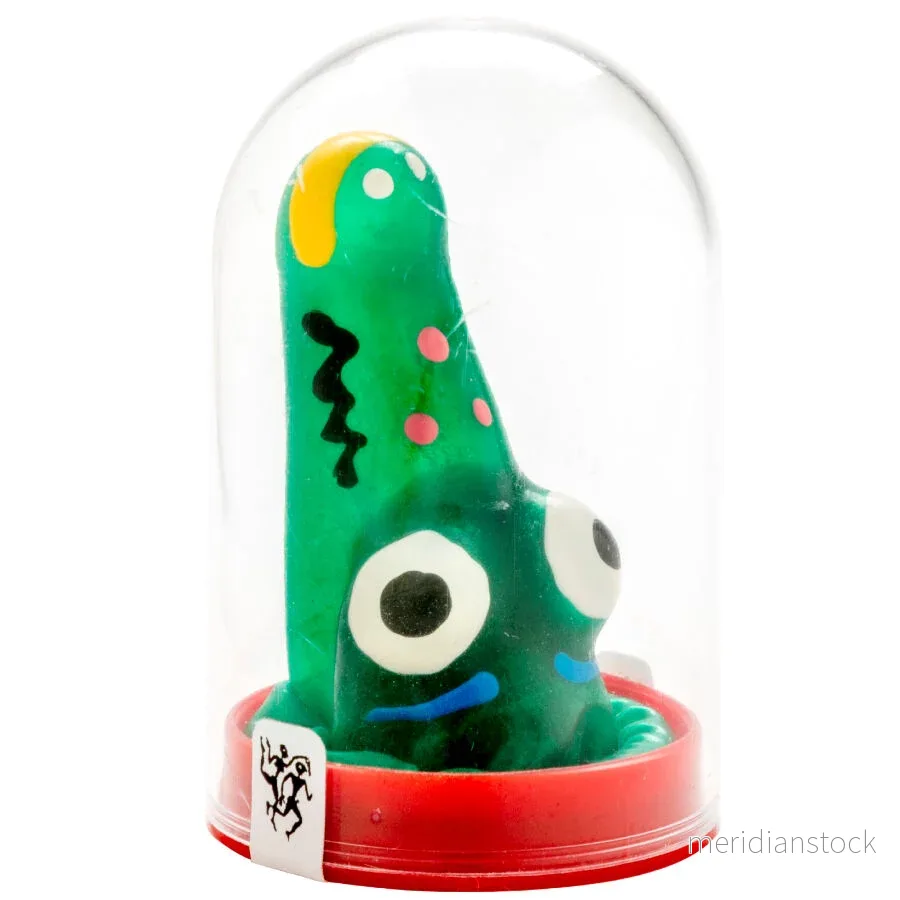 CONDOMERIE - HANDPAINTED NOVELTY CONDOMS CROCODILE MODEL 1