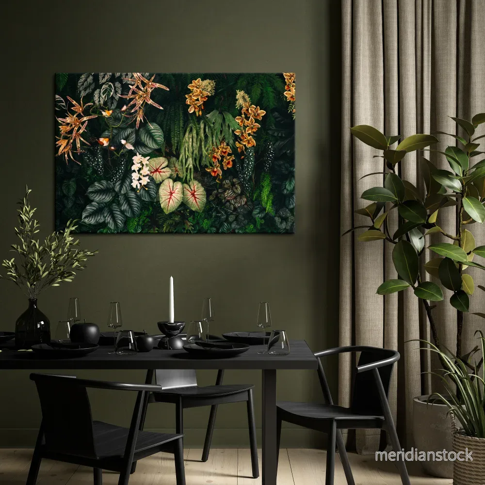 SILENT WILDERNESS Horizontal Canvas Print