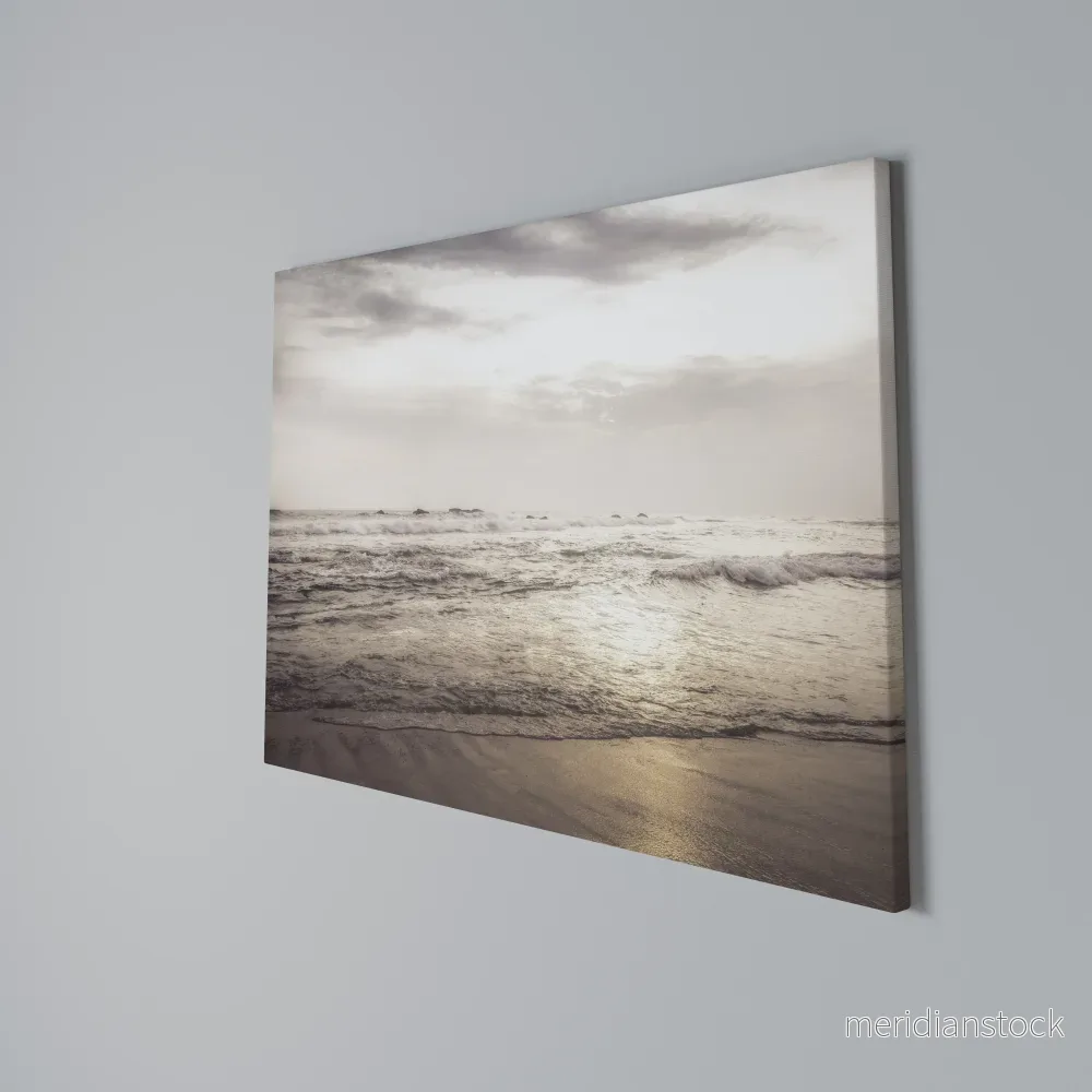 WHISPERS OF THE OCEAN Horizontal Canvas Print - Bild 3