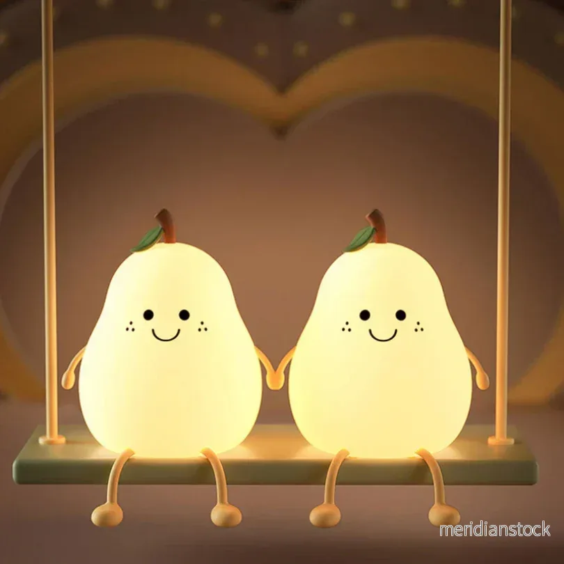 Glad nattlampa för barn – HappyPear - Bild 3