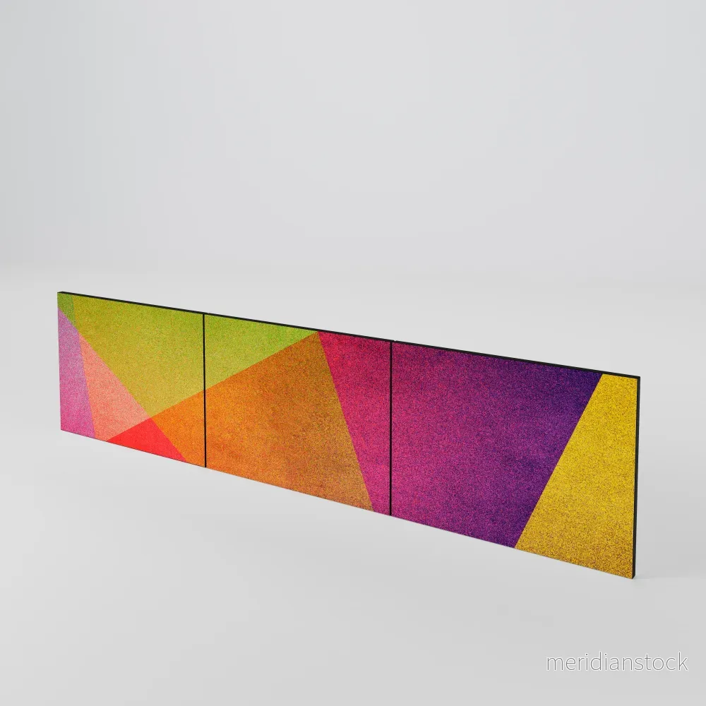 VIVID GEOMETRY Luckset med 3 dörrar till TV-bänk - Bild 2