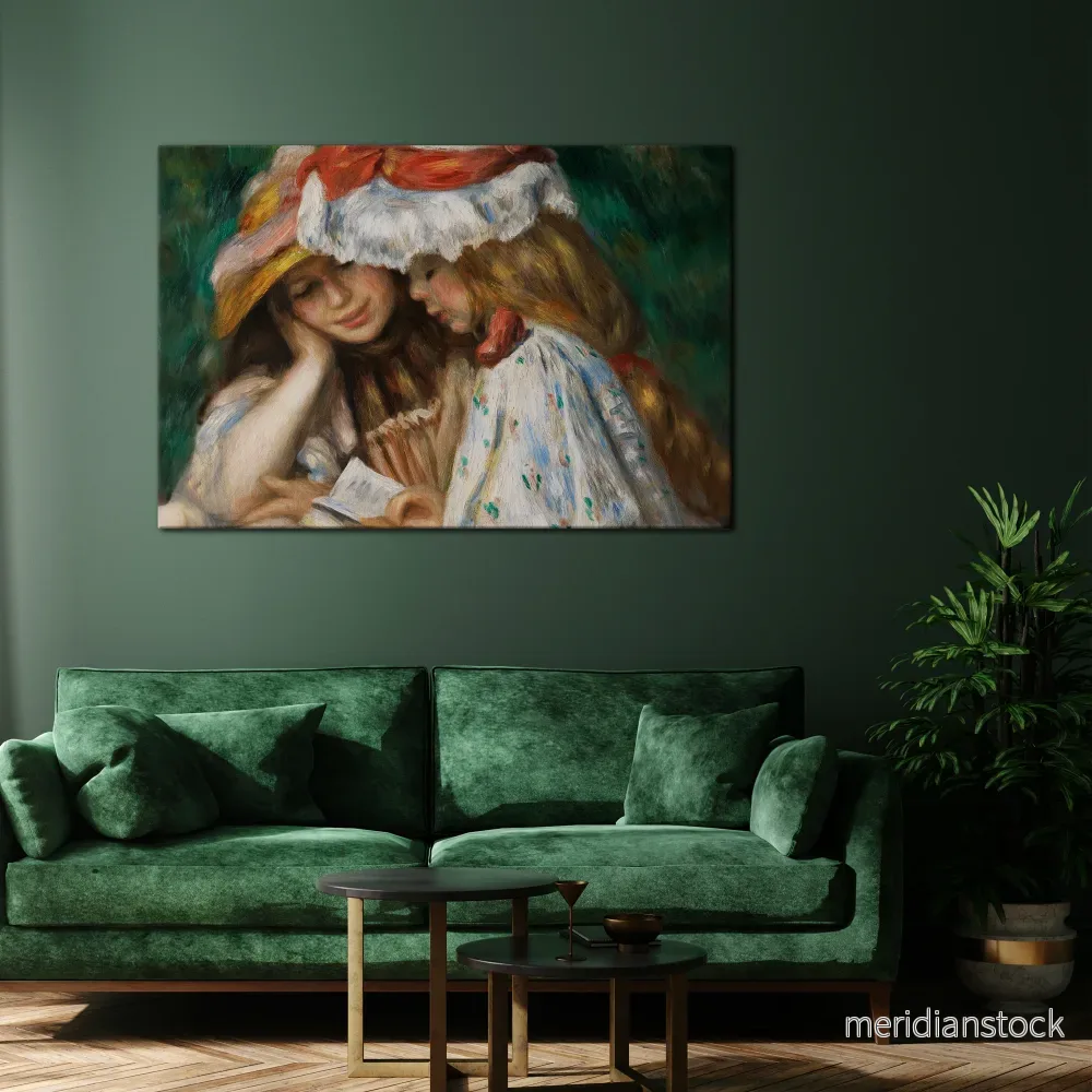MUSE OF YOUTHFUL DREAMS Horizontal Canvas Print - Bild 2