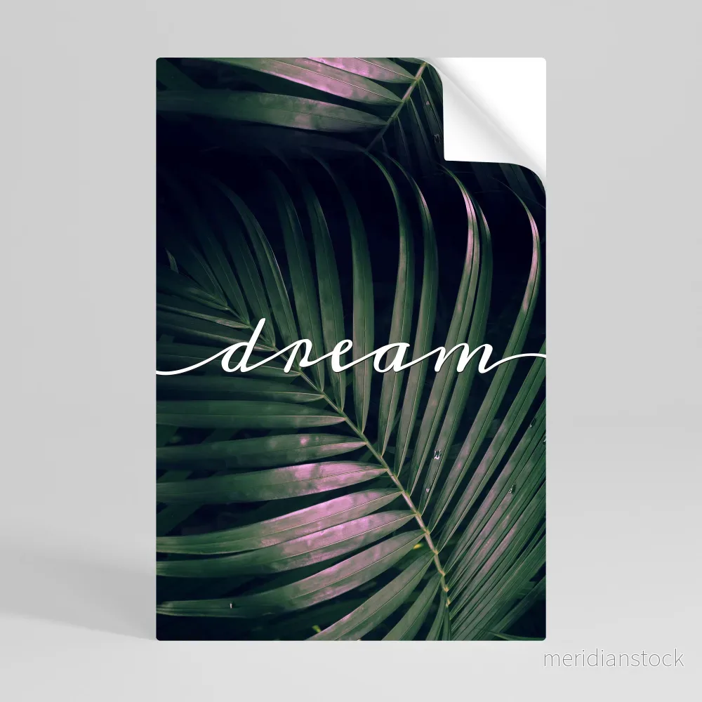 LUSH DREAMSCAPE Självhäftande Vertikal Poster - Bild 2