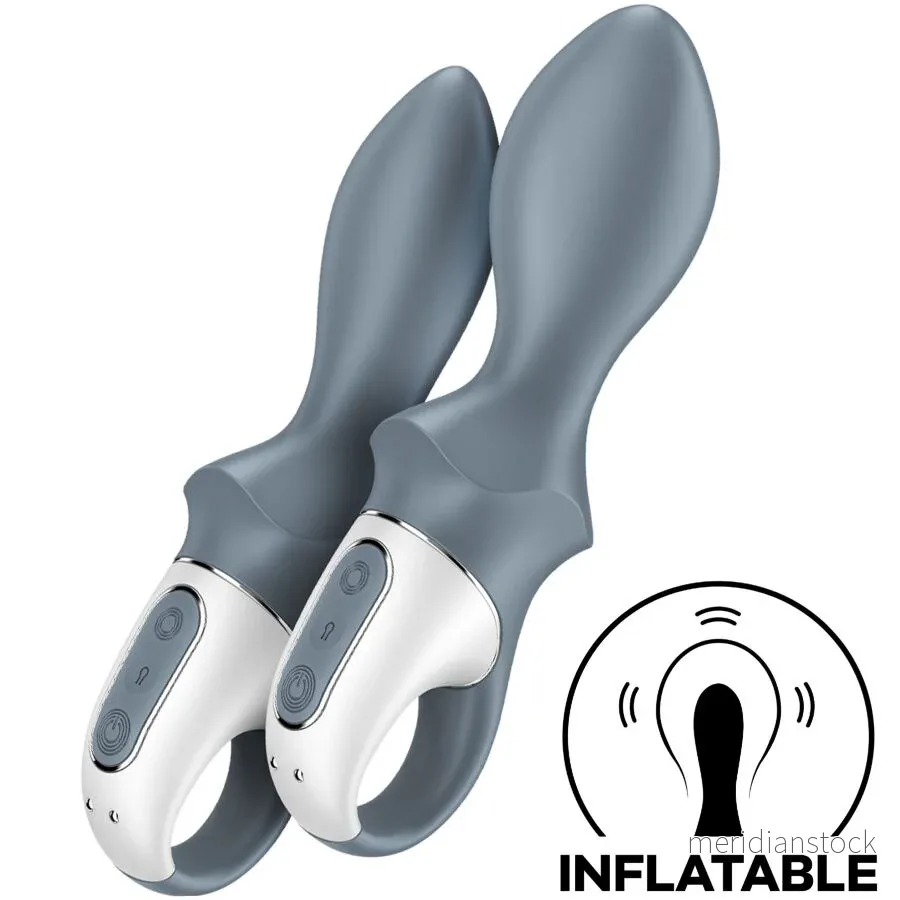 SATISFYER - AIR PUMP BOOTY 1 ANAL INFLATABLE VIBRATOR GREY - Bild 2