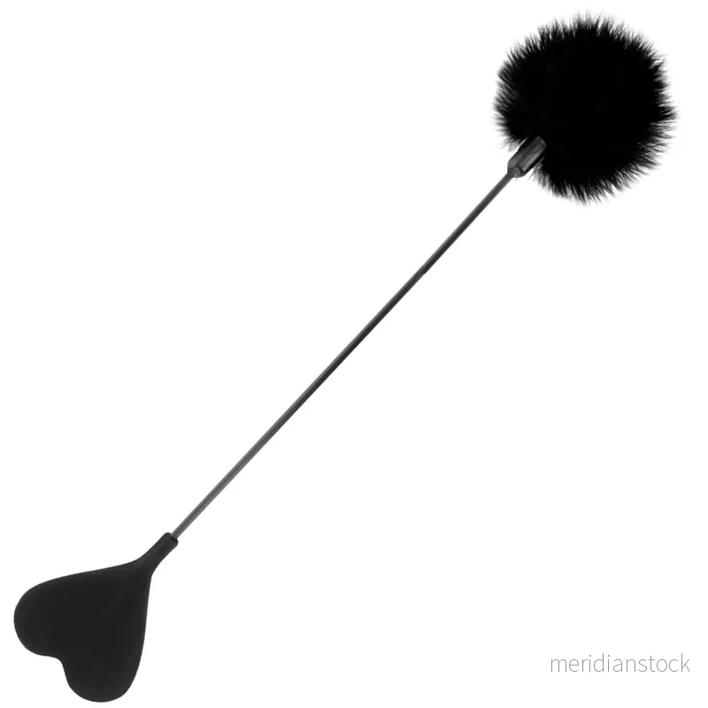 DARKNESS - BLACK LOVE FEATHER WHIP 40 CM - Bild 2