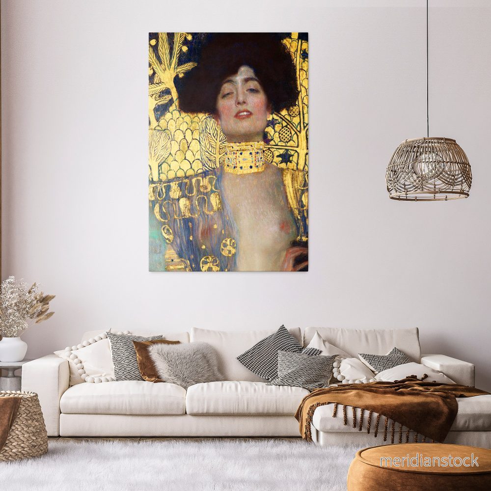 JUDITH & HOLOFERNES Vertical Canvas Print - Bild 2