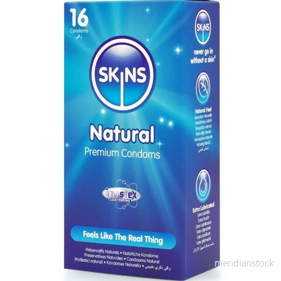 SKINS - NATURAL PREMIUM CONDOMS PACK 16 - Bild 2
