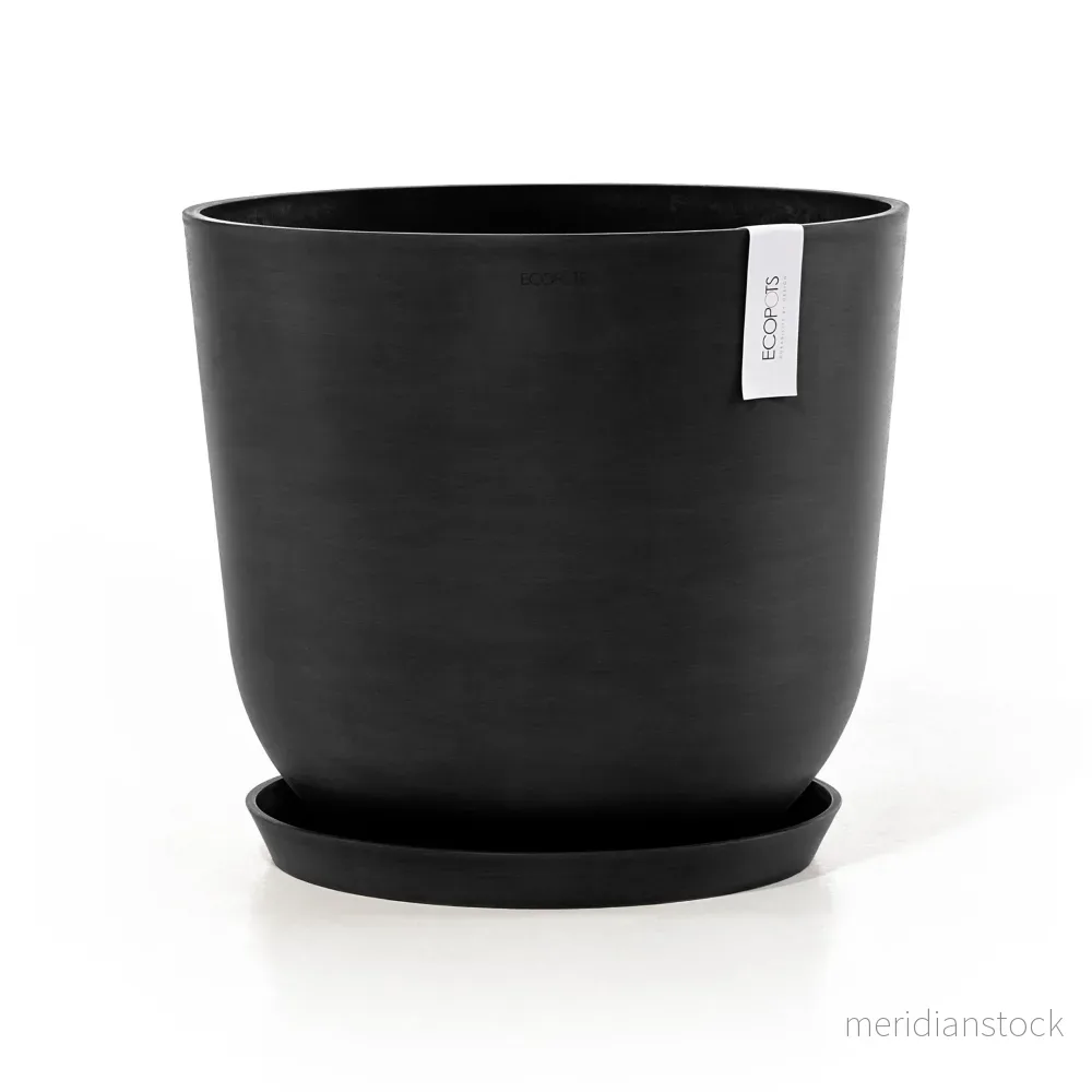 Kruka Oslo 45cm mörkgrå - Bild 3