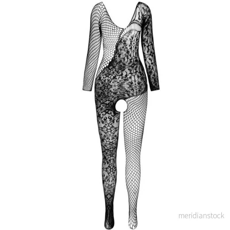 PASSION - BS 107 BODYSTOCKING BLACK ONE SIZE - Bild 2