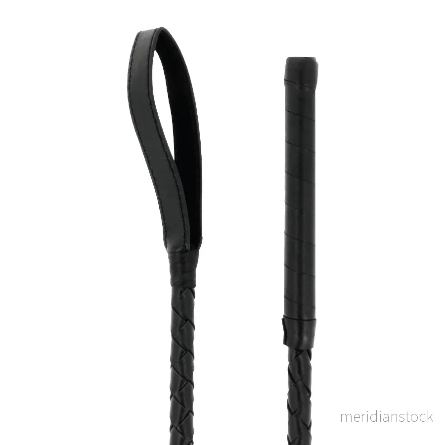 DARKNESS - FETISH BLACK BDSM WHIP 70 CM - Bild 2