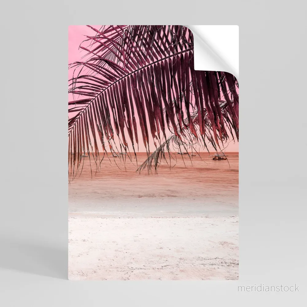 TROPICAL WHISPERS Självhäftande Vertikal Poster
