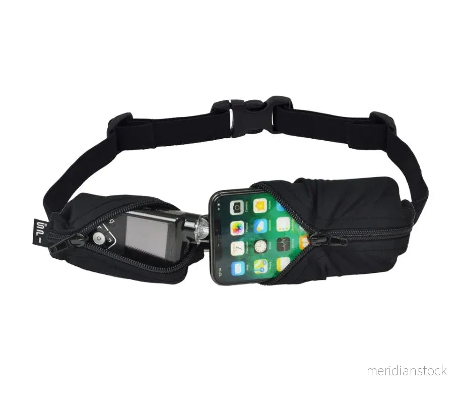 SPIbelt Kids Dubbla Fickor Svart SPIbelt Kids Dubbla Fickor Svart