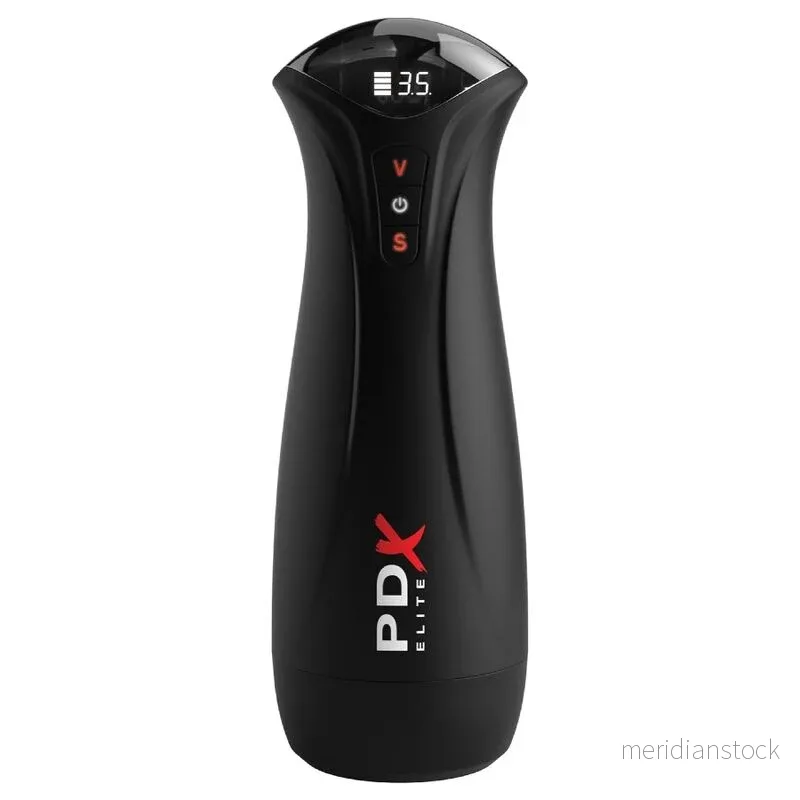 PDX ELITE - FAP-GASM CLEAR MALE MASTURBATOR WITH INTERMITTENT SUCTION - Bild 2