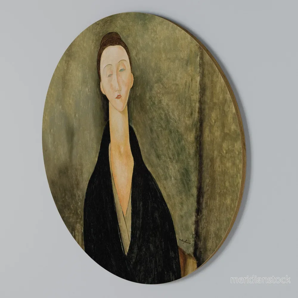 AMEDEO MODIGLIANI Rund väggdekor AMEDEO MODIGLIANI Rund väggdekor