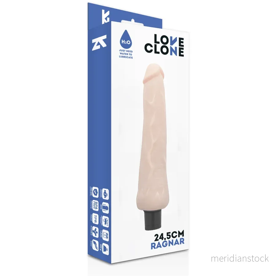 LOVECLONE - RAGNAR SELF LUBRICATION VIBRATOR 24.5 CM -O- 3.5 CM - Bild 3