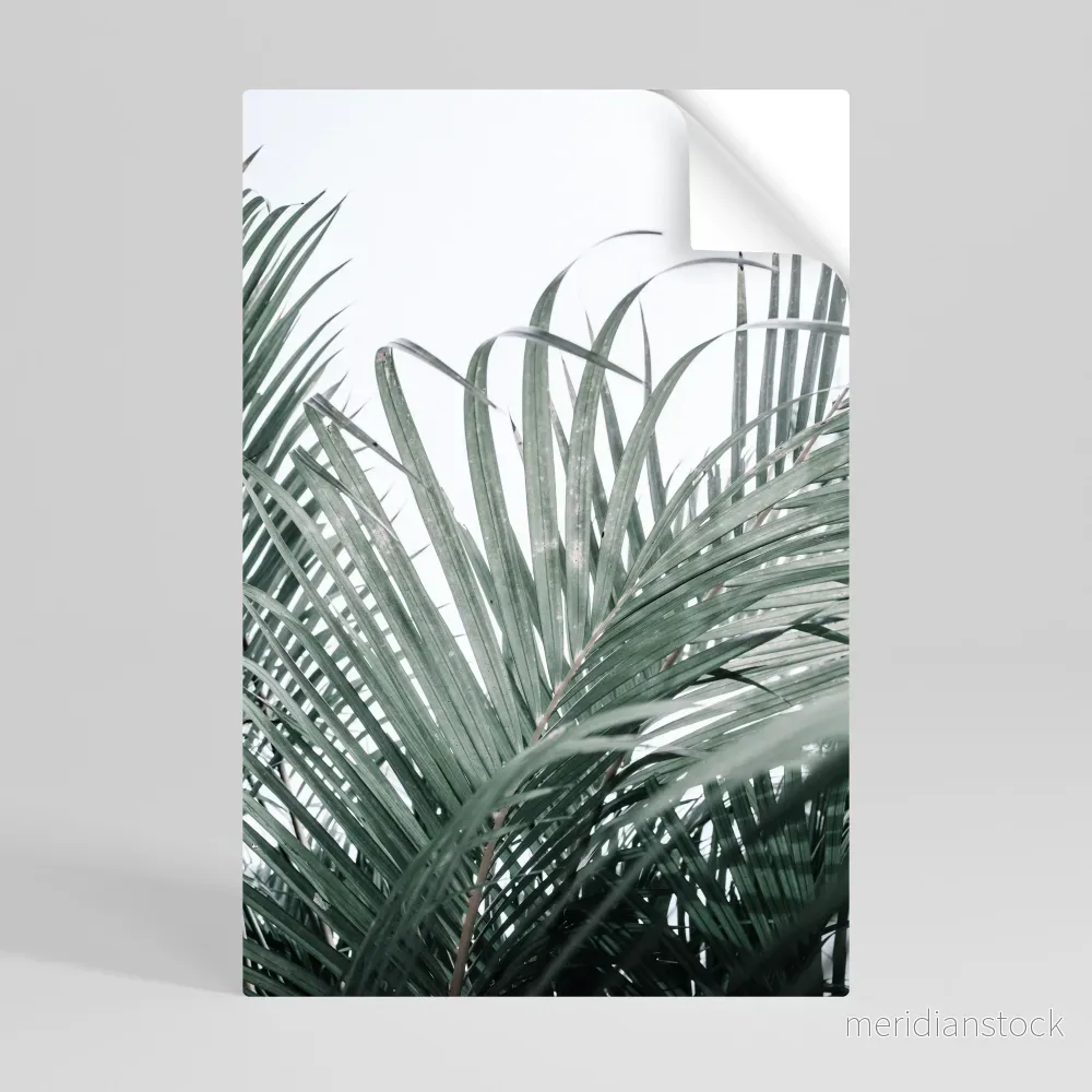 PALM WHISPERS Självhäftande Vertikal Poster - Bild 3