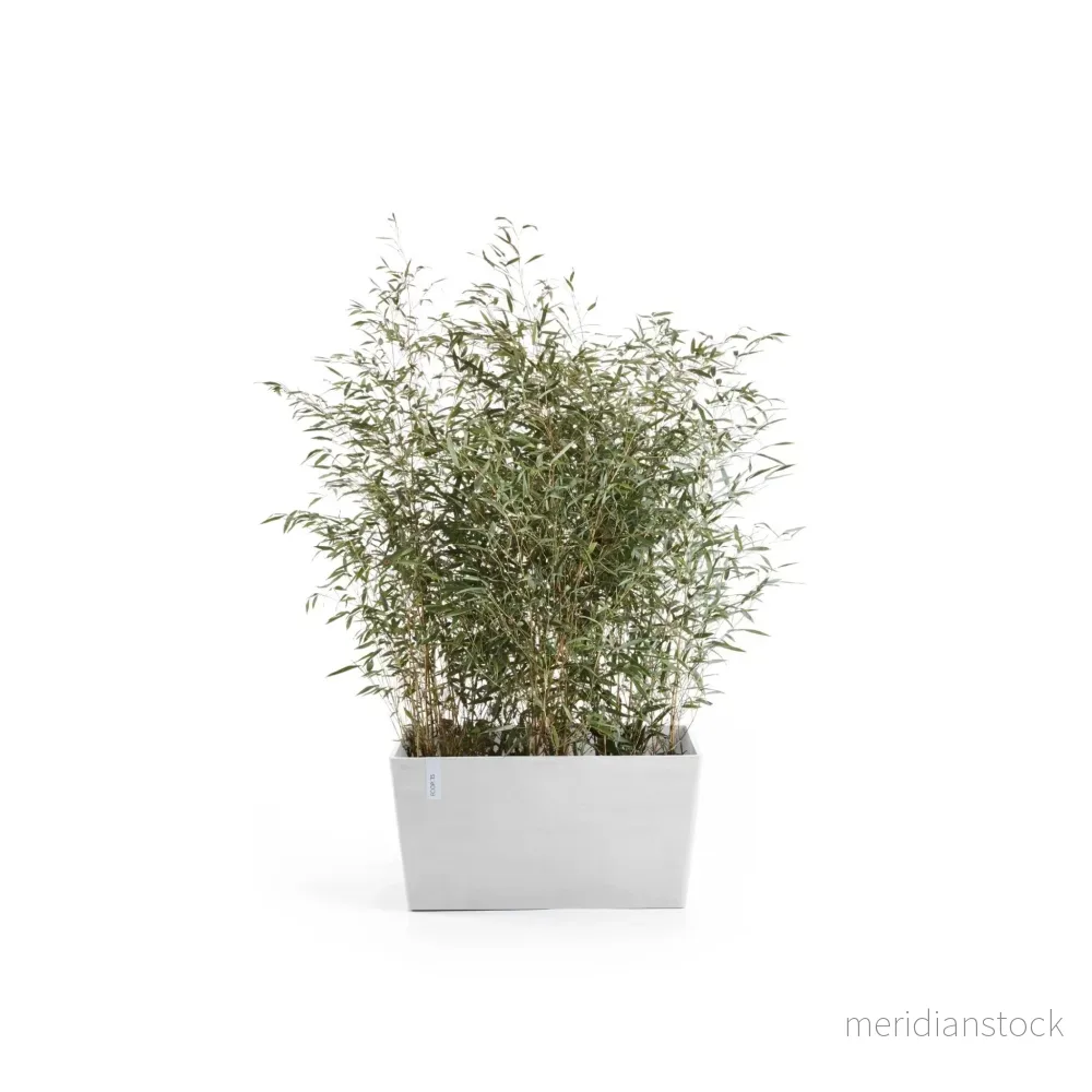 Kruka Paris 100cm vit