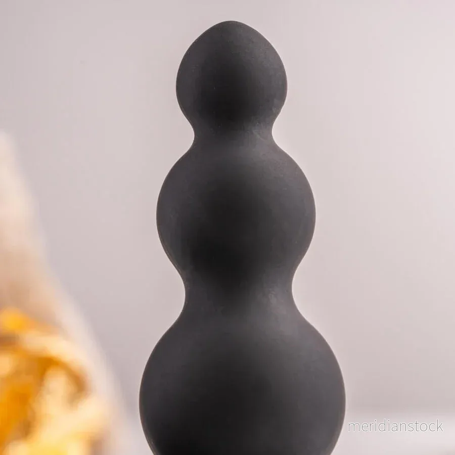 ROCKS- OFF - PETITE SENSATIONS BUBBLES ANAL PLUG VIBRATOR BLACK - Bild 3