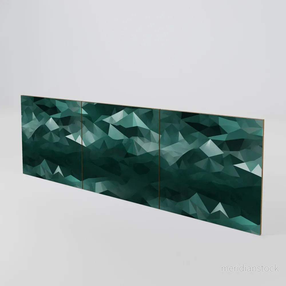 POLYGONAL FLOATING Luckset med 3 dörrar till sideboard POLYGONAL FLOATING Luckset med 3 dörrar till sideboard