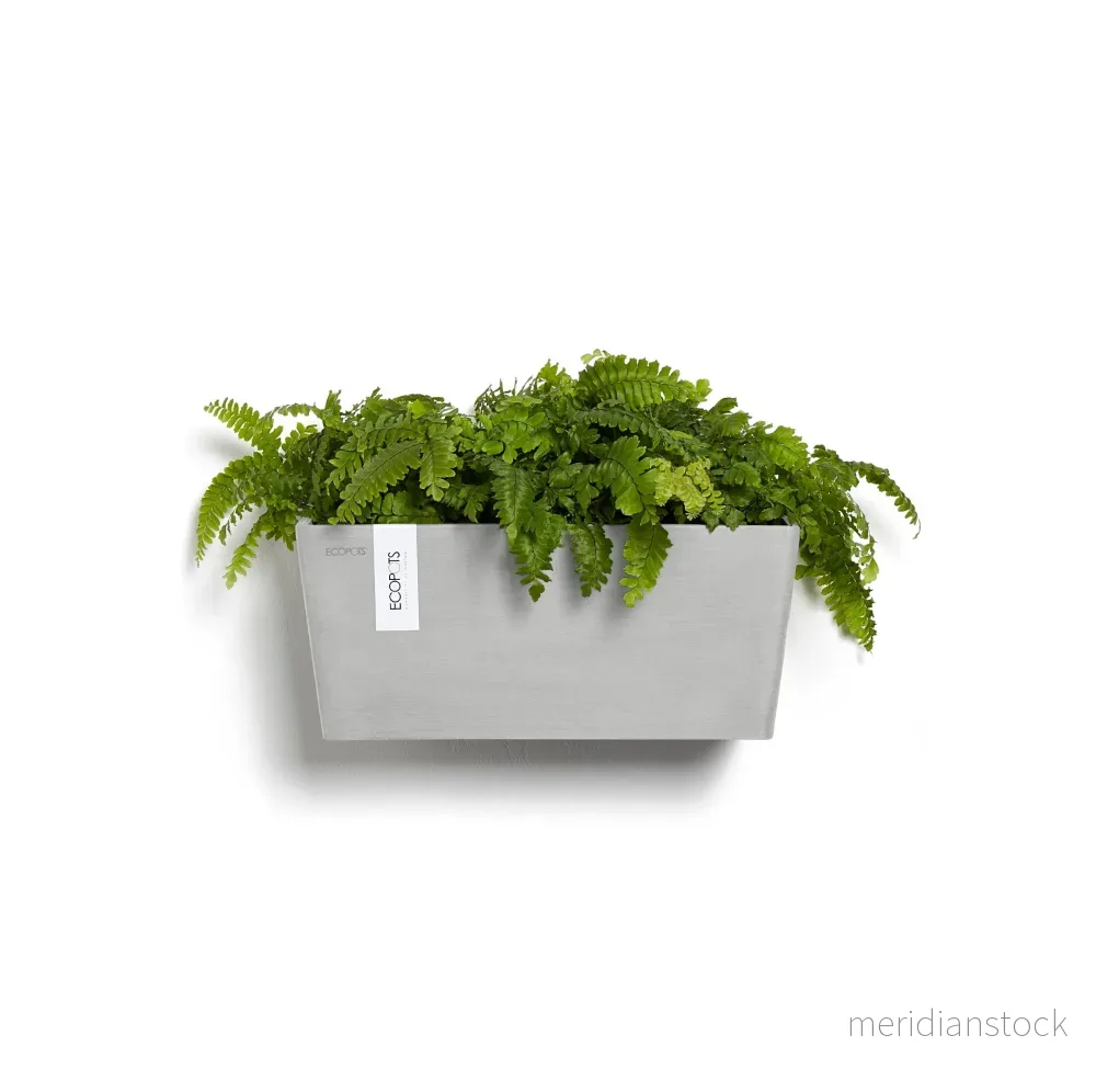Kruka Manhattan vägg 35cm vitgrå Kruka Manhattan vägg 35cm vitgrå
