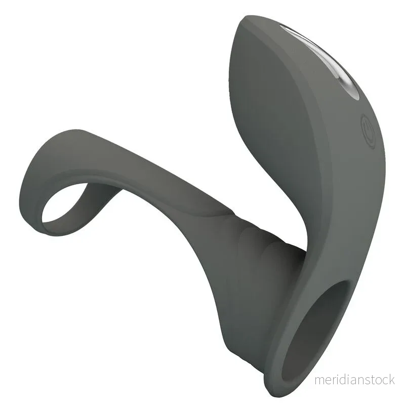 PRETTY LOVE - RECHARGEABLE VIBRATING RING WITH DUAL STIMULATOR - Bild 2