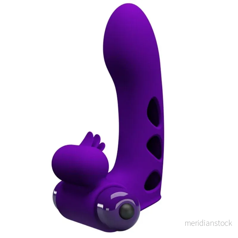 PRETTY LOVE - ORLANDO PURPLE VIBRATOR FINGER COVER - Bild 2
