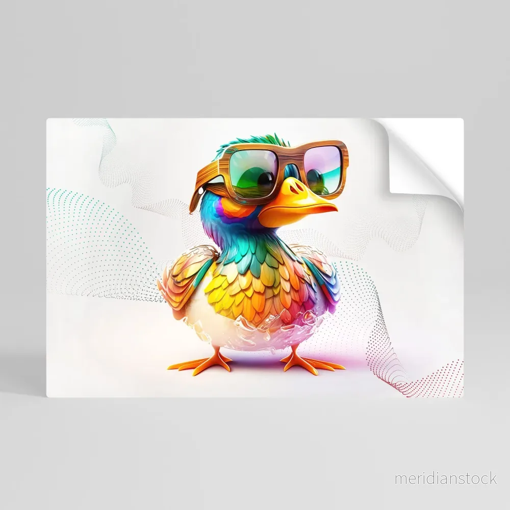 QUACKY FUN Självhäftande Horisontell Poster QUACKY FUN Självhäftande Horisontell Poster
