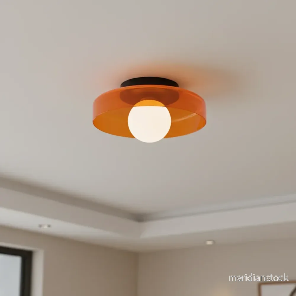Smal Modern Taklampa – SphereGlow