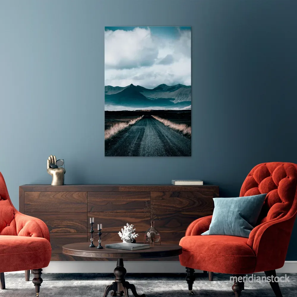 FOGBOUND HEIGHTS Vertical Canvas Print - Bild 2