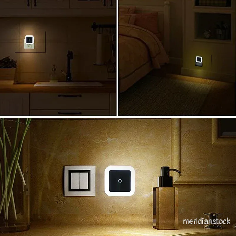 Set med 2 barnnattlampor med rörelsesensor - GlowGuard - Bild 2