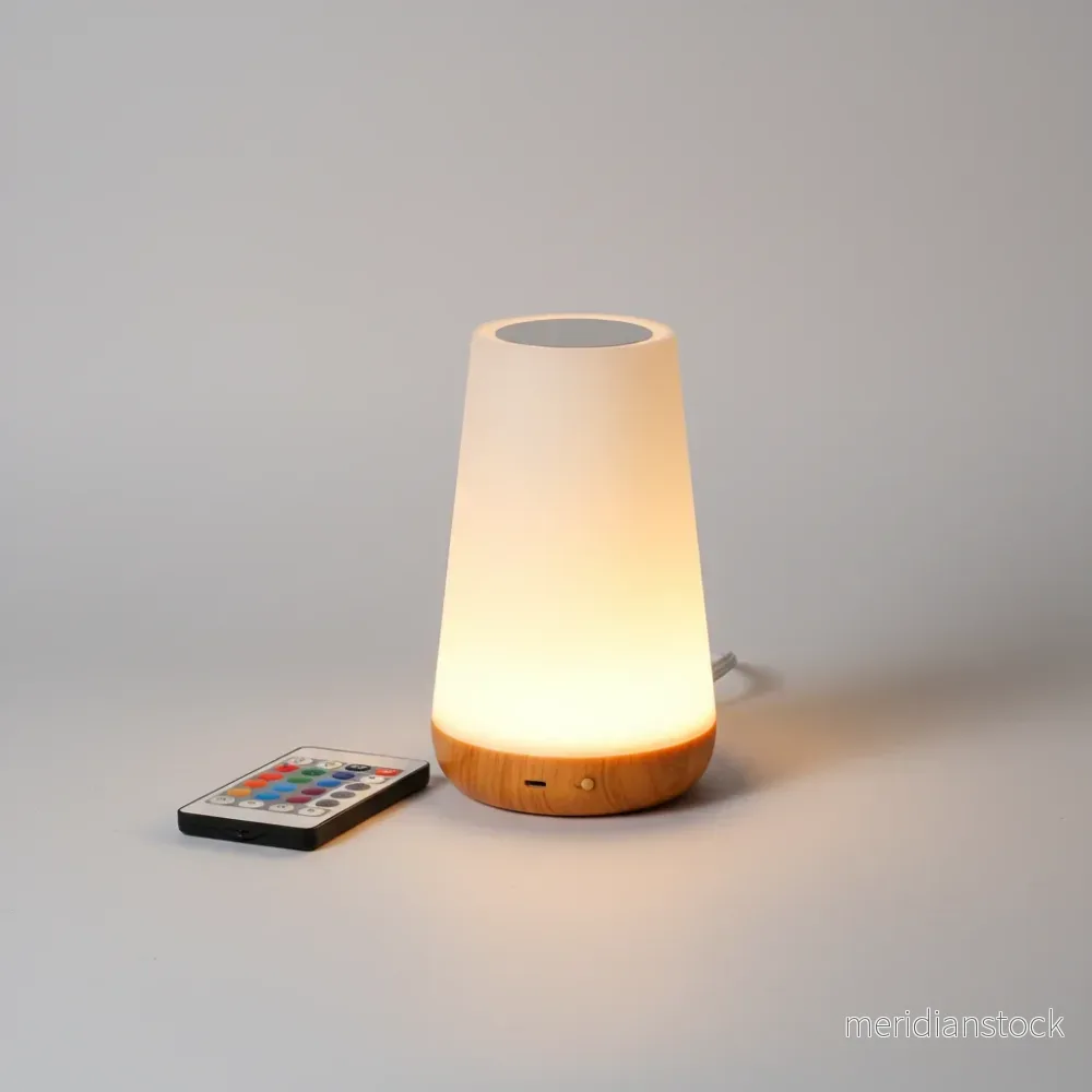 Bordslampa med beröringsstyrning - SereniGlow - Bild 2