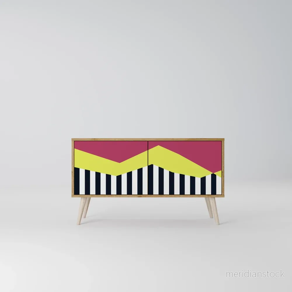 PIANO FANTASY Kompakt TV-bänk med 2 dörrar - Bild 2