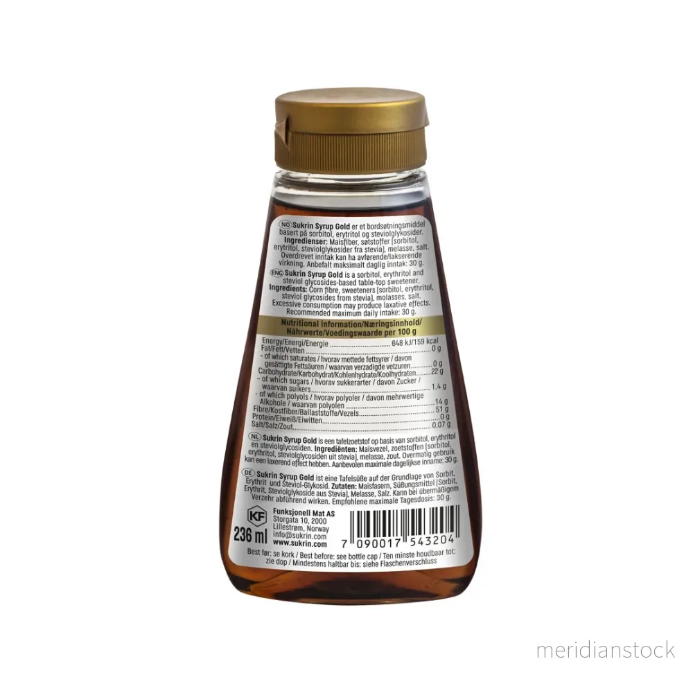 Lågkalori Gold Syrup SUKRIN - Bild 2