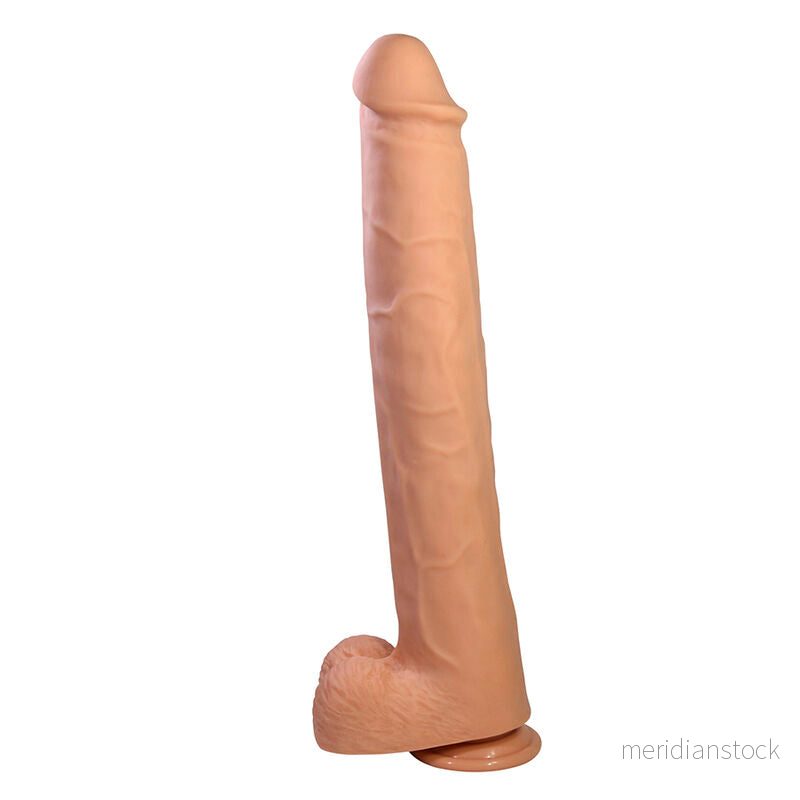 PRETTY LOVE - PAT FLEXIBLE REALISTIC DILDO WITH SUCTION CUP FLESH 40 CM -Ø- 6 CM - Bild 2