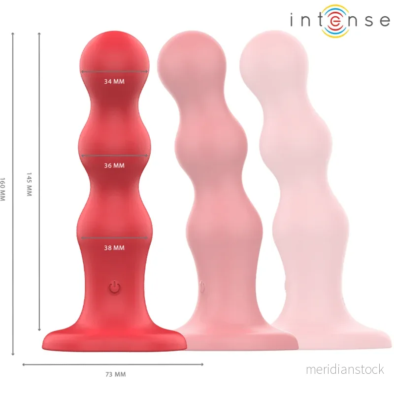 INTENSE - CODY VIBRATOR WITH SUCTION CUP RED REMOTE CONTROL - Bild 3