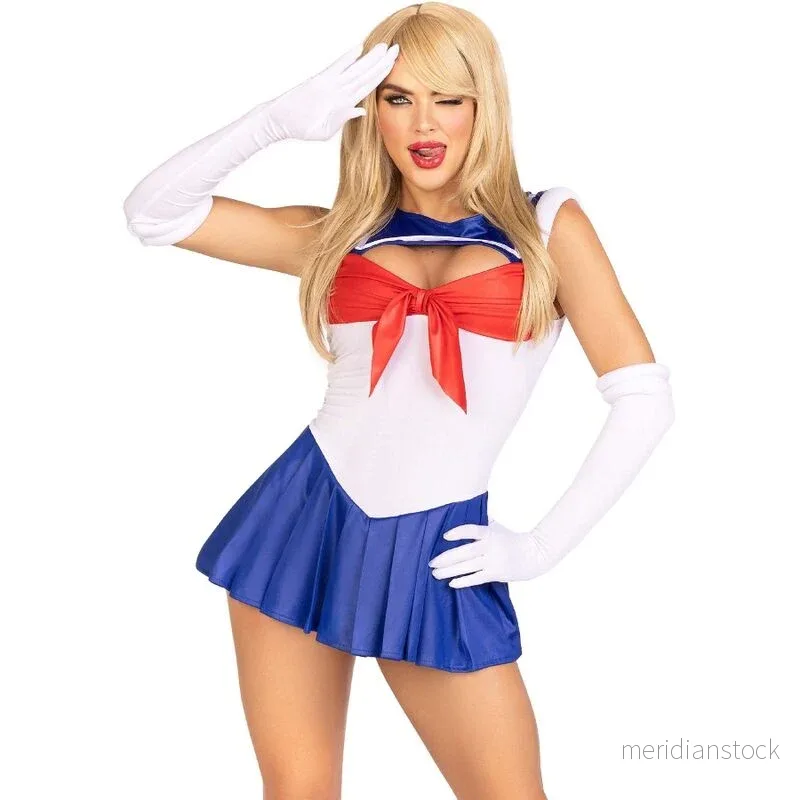 LEG AVENUE - COSTUME SEXY SAILOR MULTICOLOR M - Bild 2